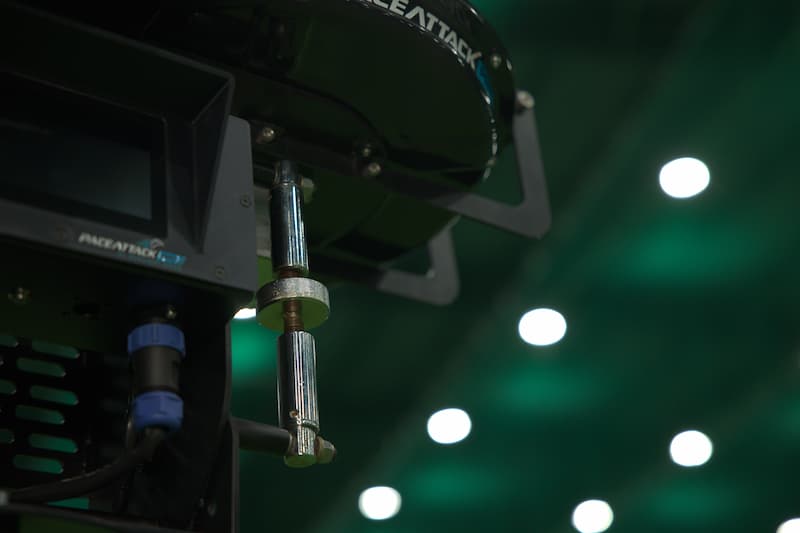 Precise tilt and pan change system.
